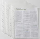 RAPESCO® Prospekthüllen DIN A4 0.06 mm transparent