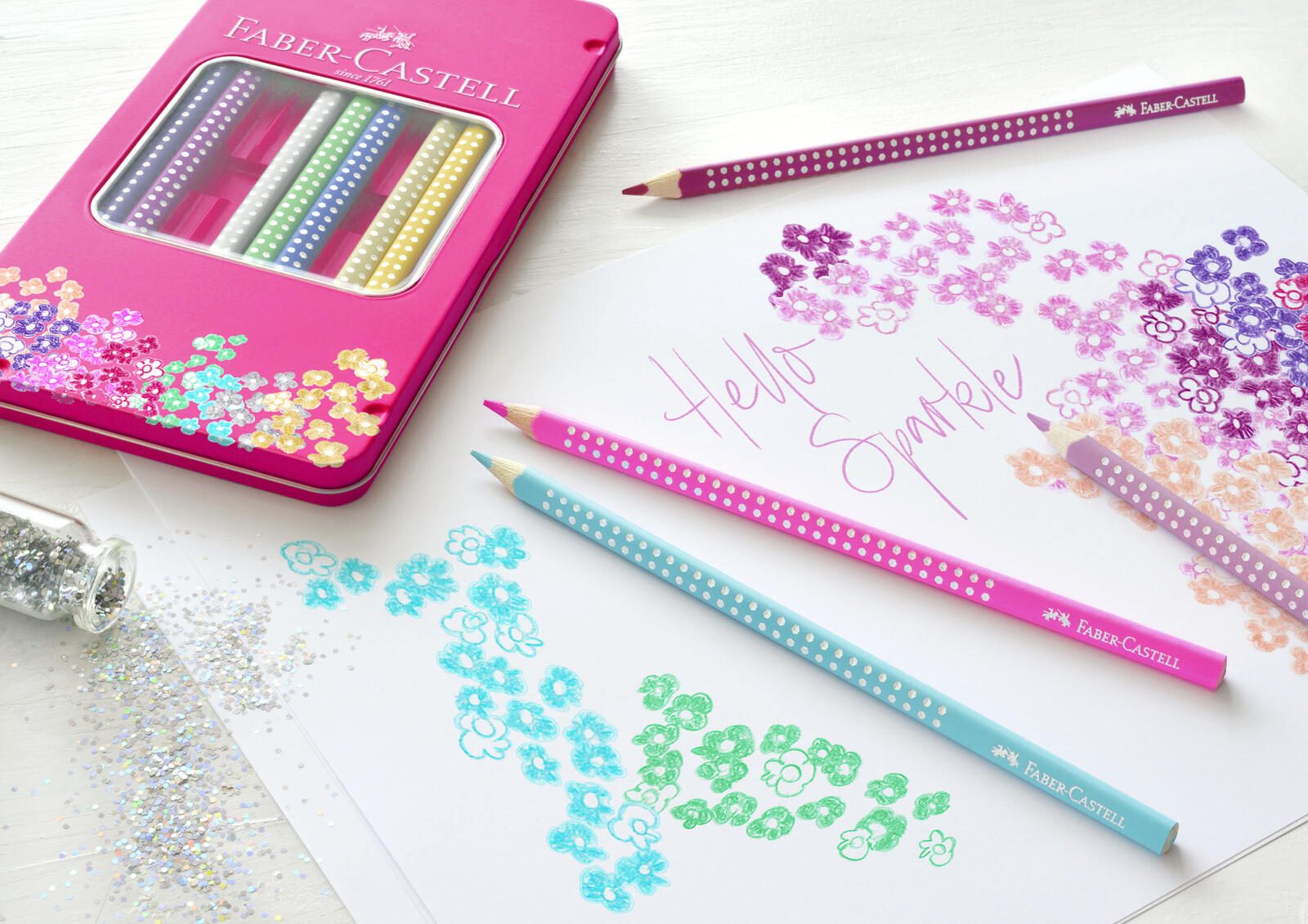 FABER-CASTELL Buntstifte Mehrfarbig