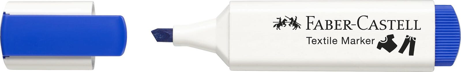 FABER-CASTELL Textilmarker 1.0 - 5.0 mm Mehrfarbig