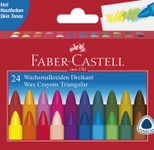 FABER-CASTELL Wachsmalstifte 24St.