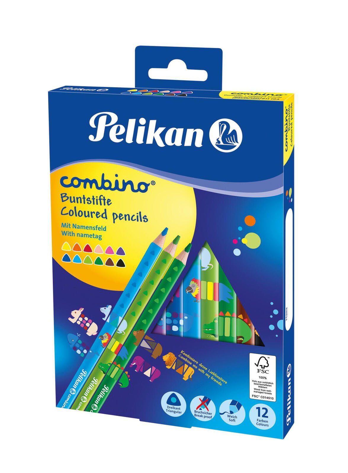 Pelikan Buntstifte Mehrfarbig