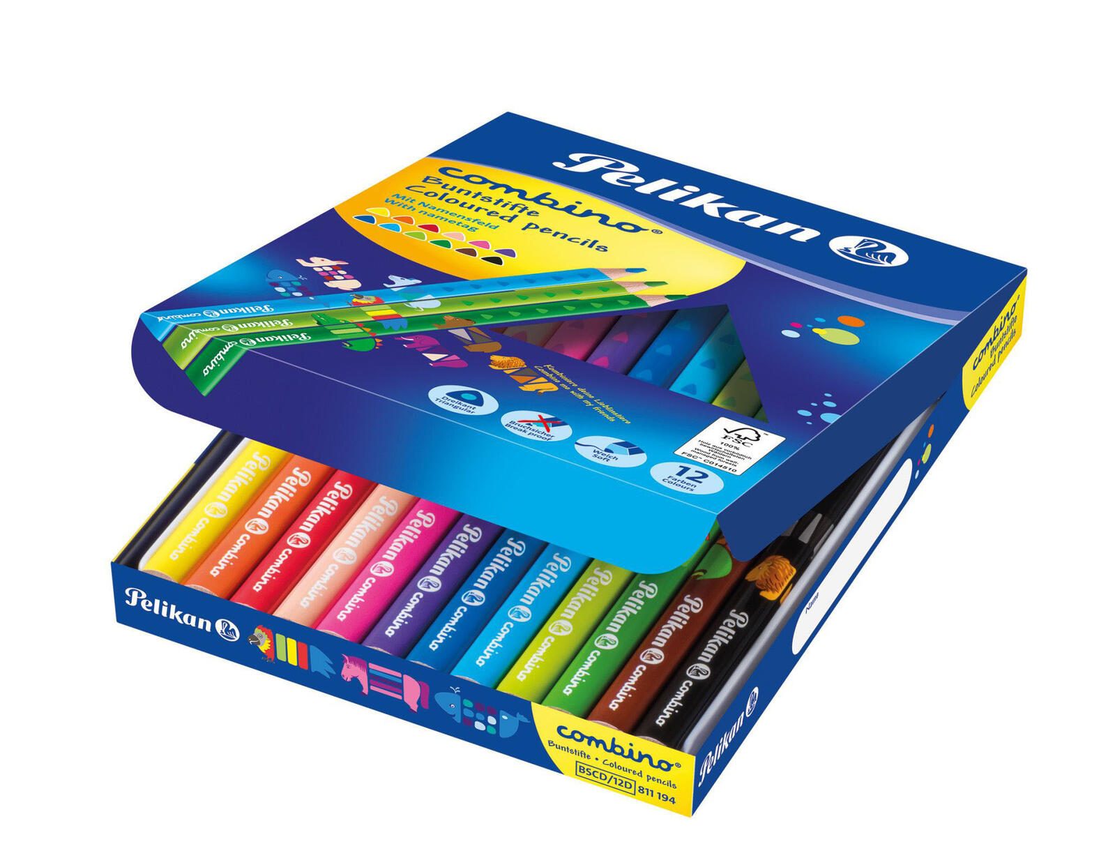 Pelikan Buntstifte Mehrfarbig