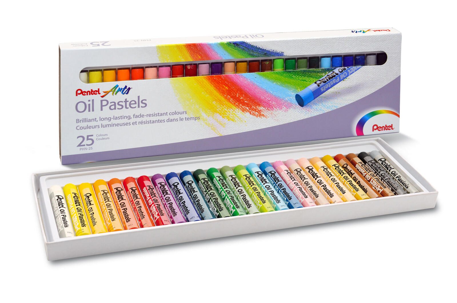 Pentel Ölkreide Mehrfarbig