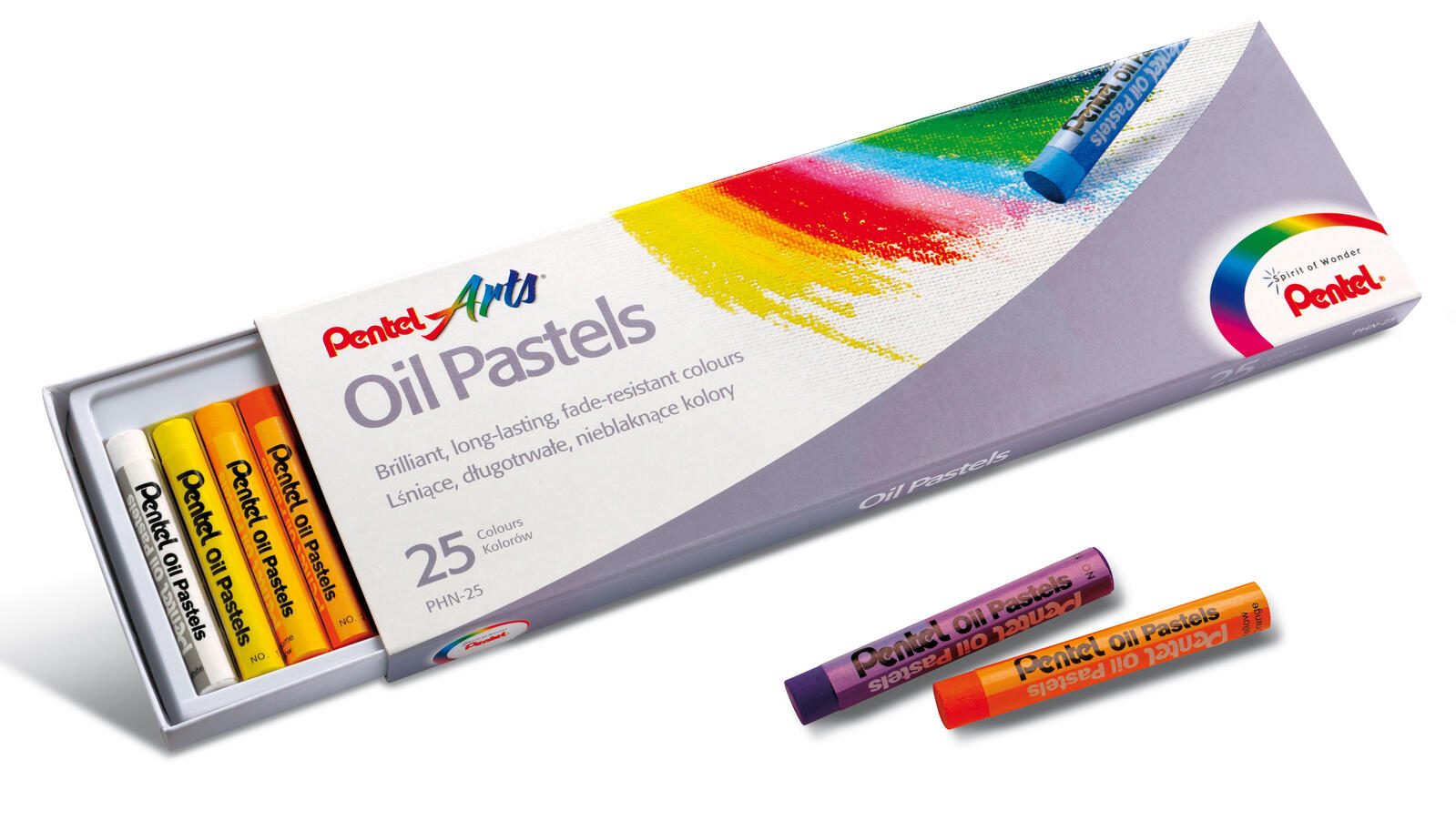Pentel Ölkreide Mehrfarbig