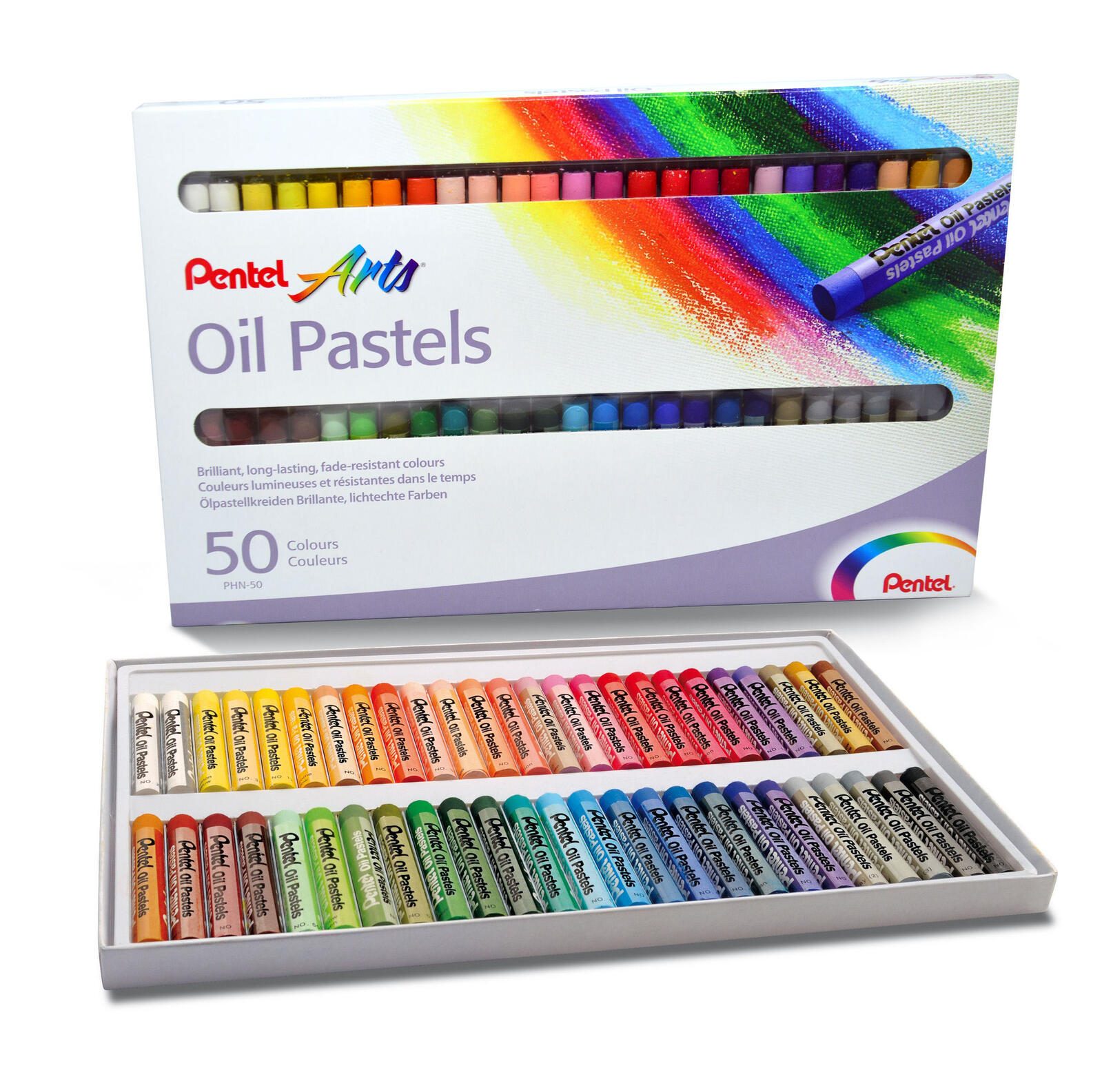 Pentel Ölkreide Mehrfarbig