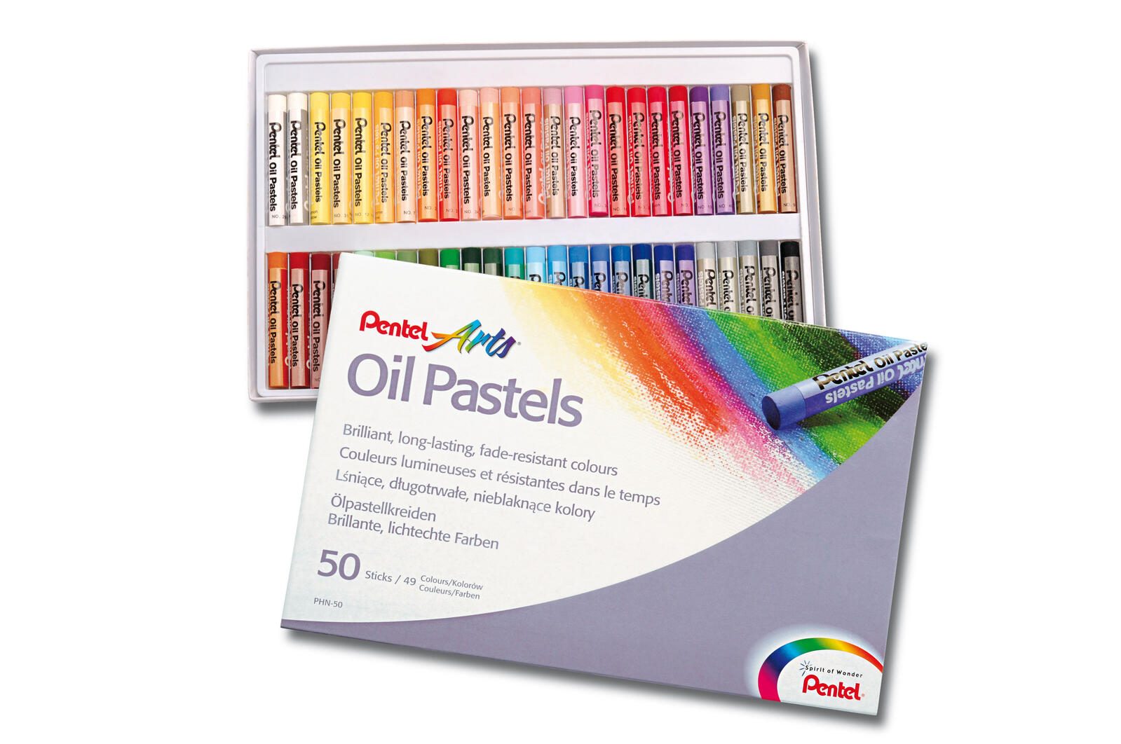 Pentel Ölkreide Mehrfarbig