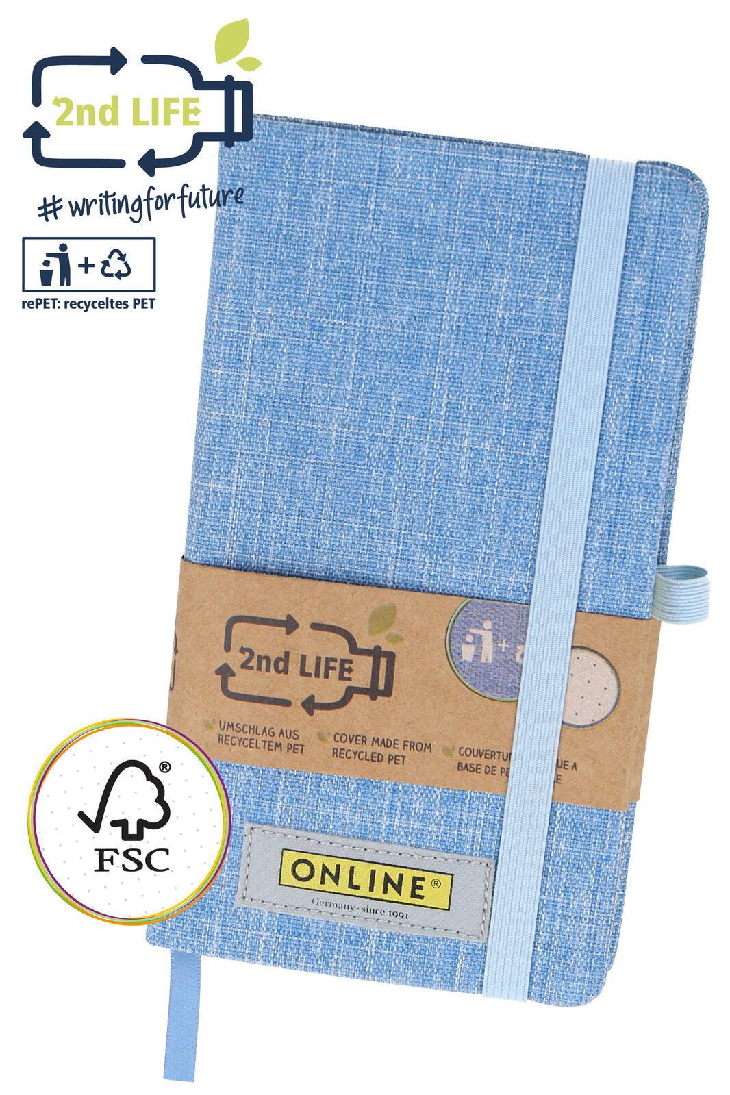 ONLINE® Notizbuch DIN A5 punktraster, 192 Seiten