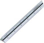 RUMOLD Dreikantlineal 10 cm
