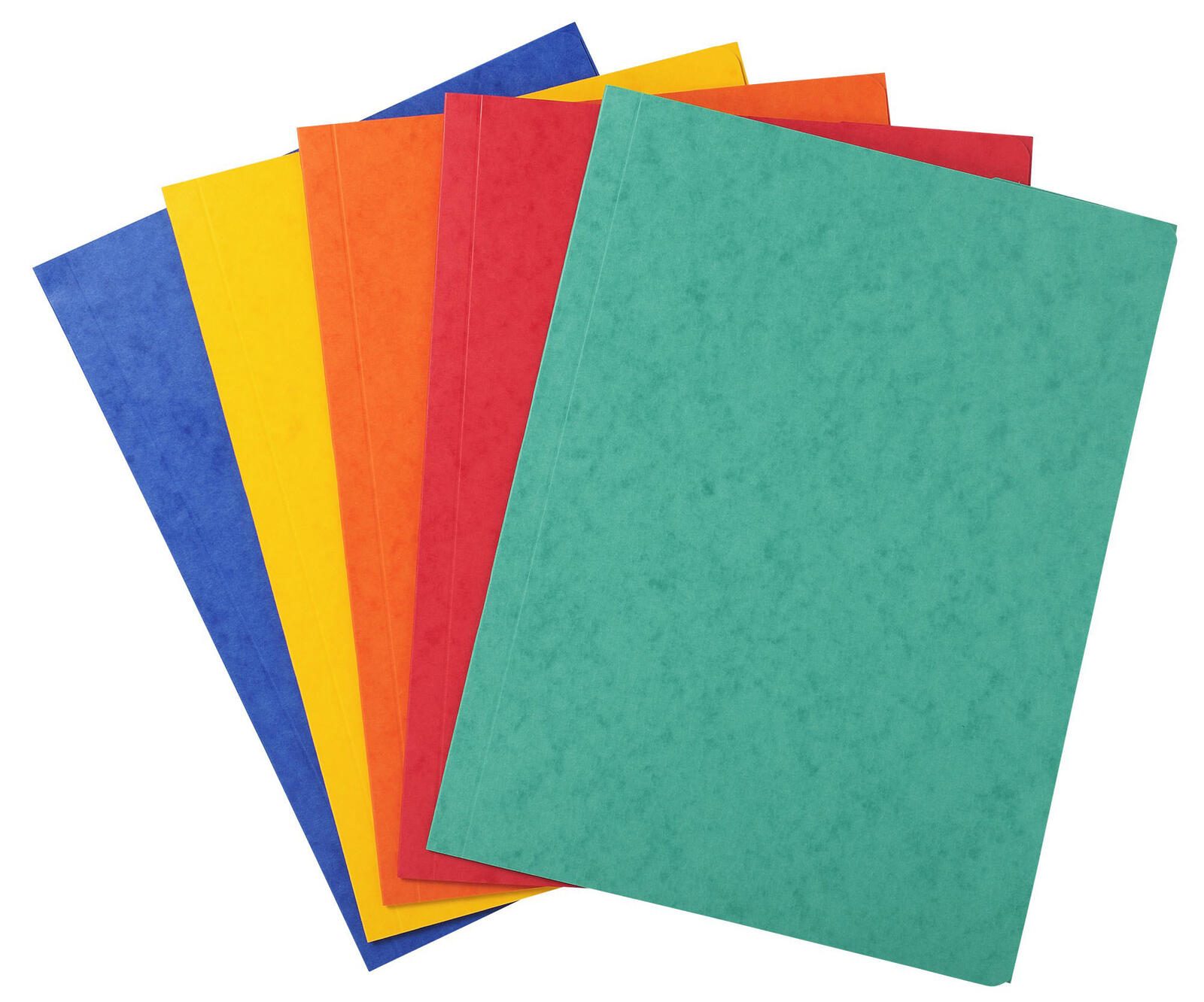 Exacompta Sammelmappen DIN A4 2 x grün, rot, blau, orange, gelb