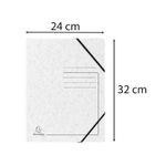 Exacompta Eckspanner DIN A4 weiß
