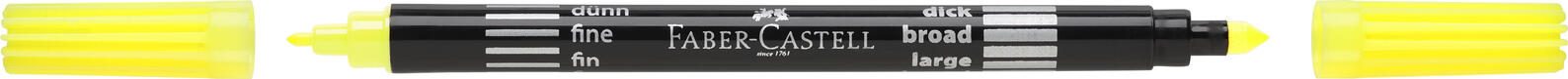 FABER-CASTELL Filzstifte Mehrfarbig 1.0 + 3.0 + 5.0 mm