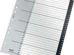 LEITZ Ordnerregister Vollformat, Überbreite 1-31 DIN A4