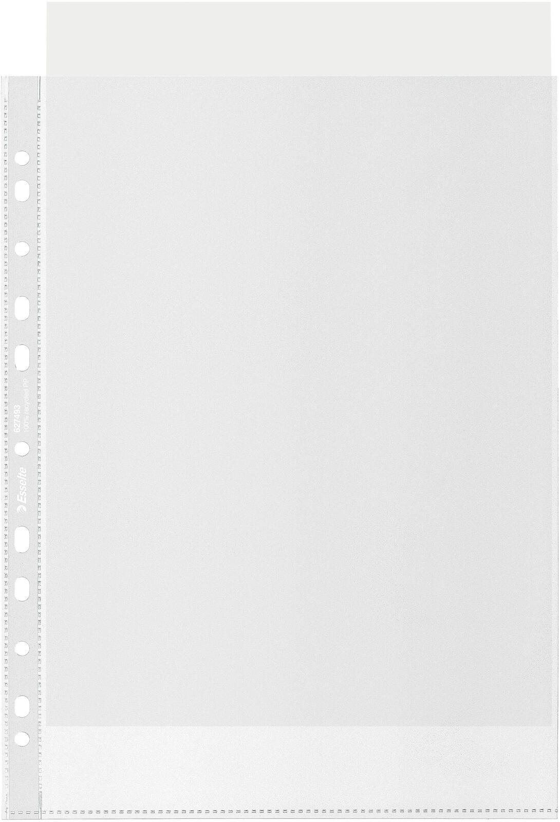 Esselte Prospekthüllen DIN A4 0.07 mm transparent