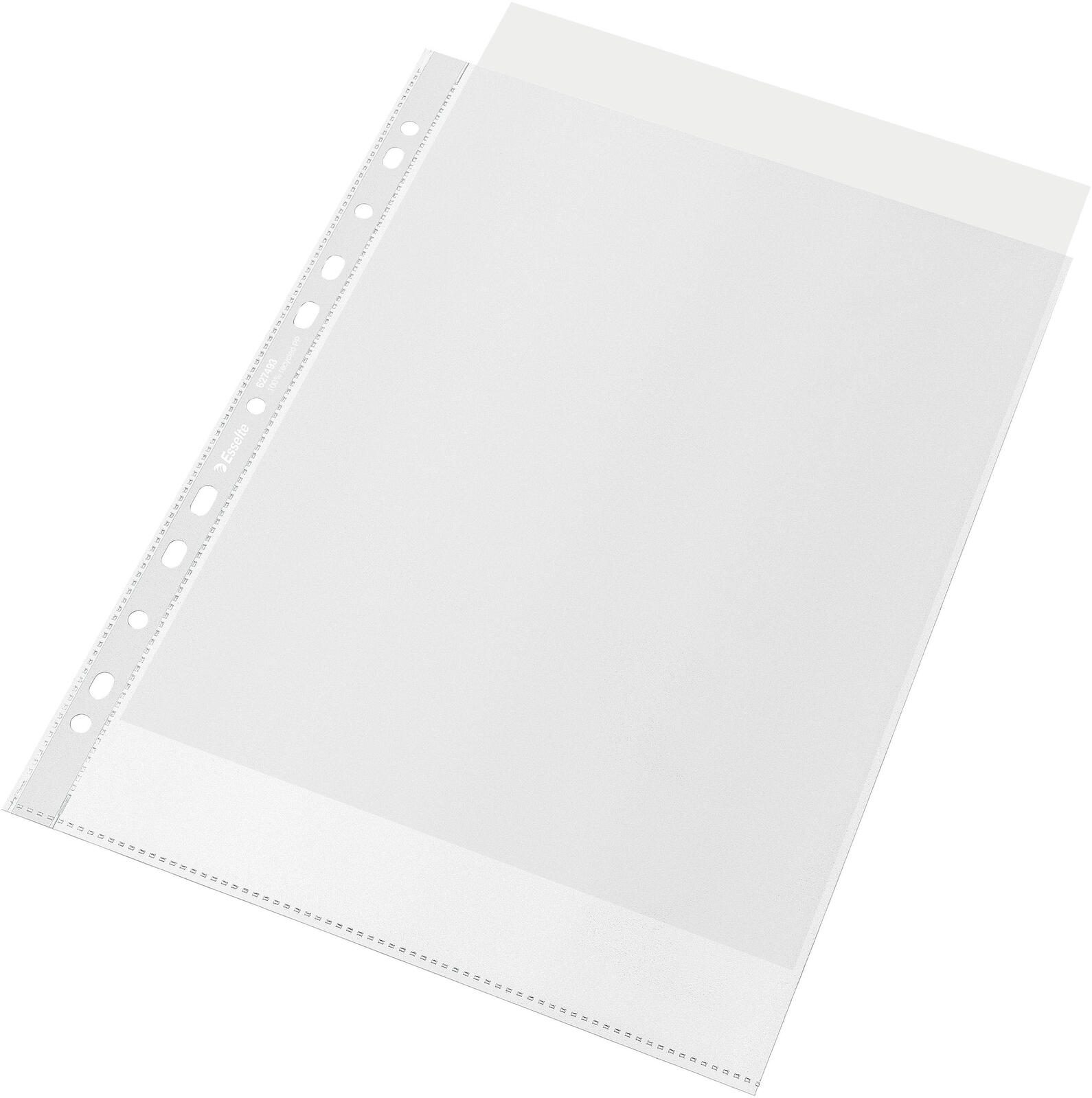 Esselte Prospekthüllen DIN A4 0.07 mm transparent
