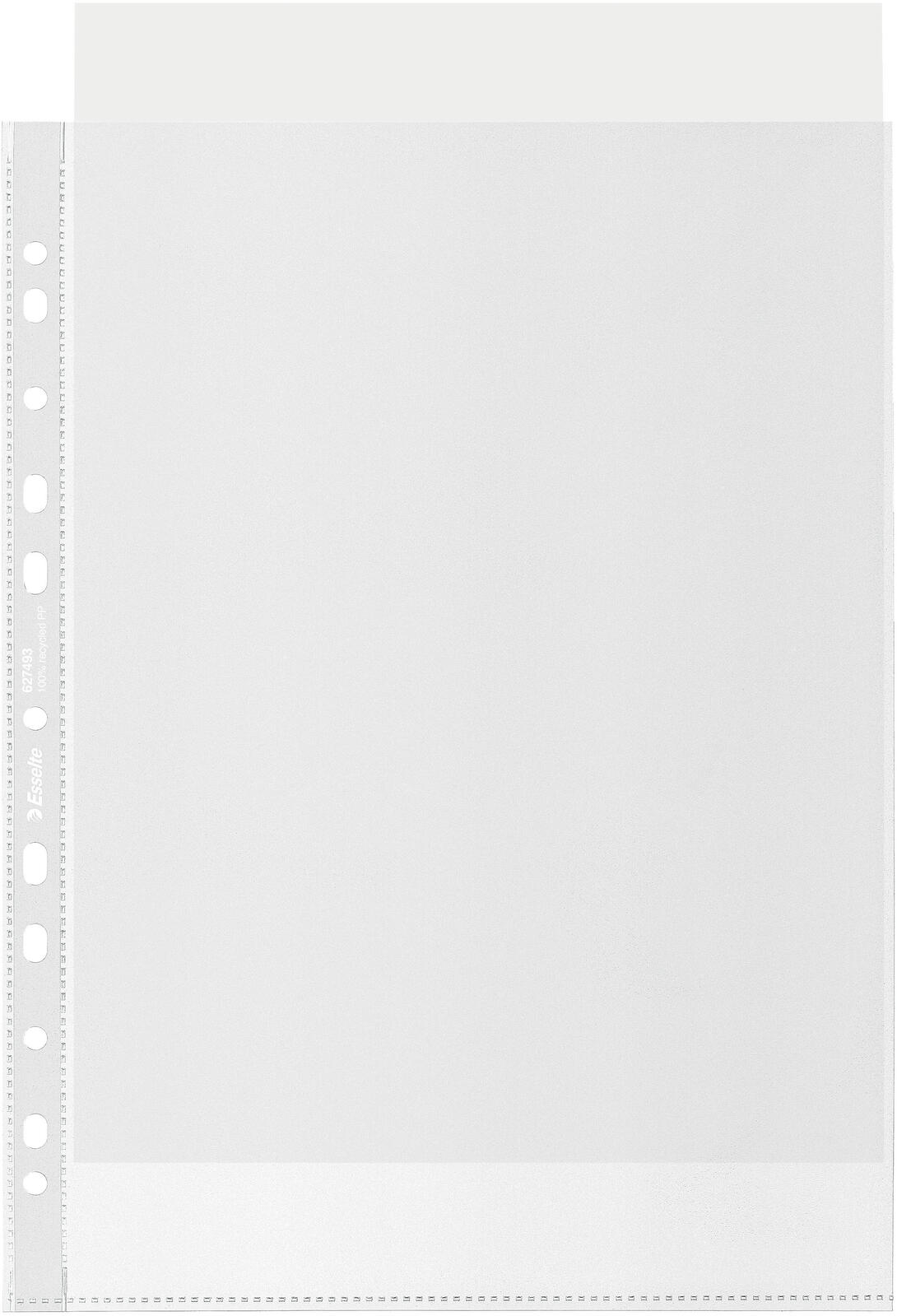 Esselte Prospekthüllen DIN A4 0.07 mm transparent