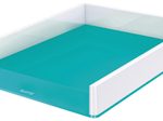 LEITZ Briefablage DIN A4 perlweiß/eisblau