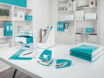 LEITZ Briefablage DIN A4 perlweiß/eisblau