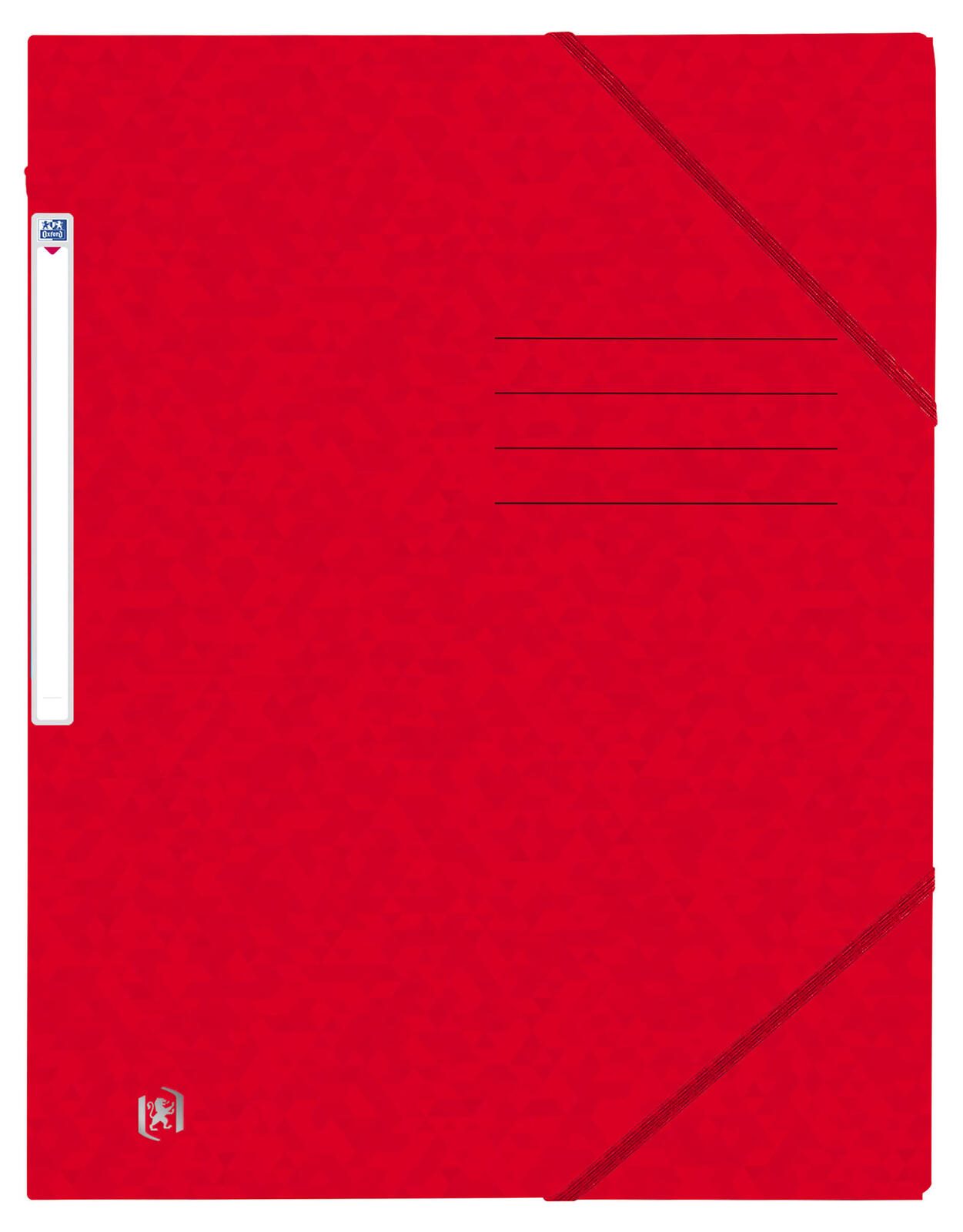 OXFORD Eckspanner TOP FILE+ DIN A4 rot