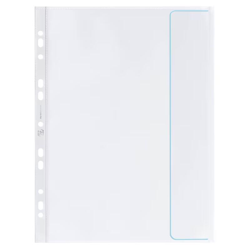 Oxford Prospekthülle Premium, DIN A4, PP, 0,11 mm, glasklar