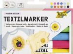 folia Textilmarker 1.0 - 5.0 mm Mehrfarbig