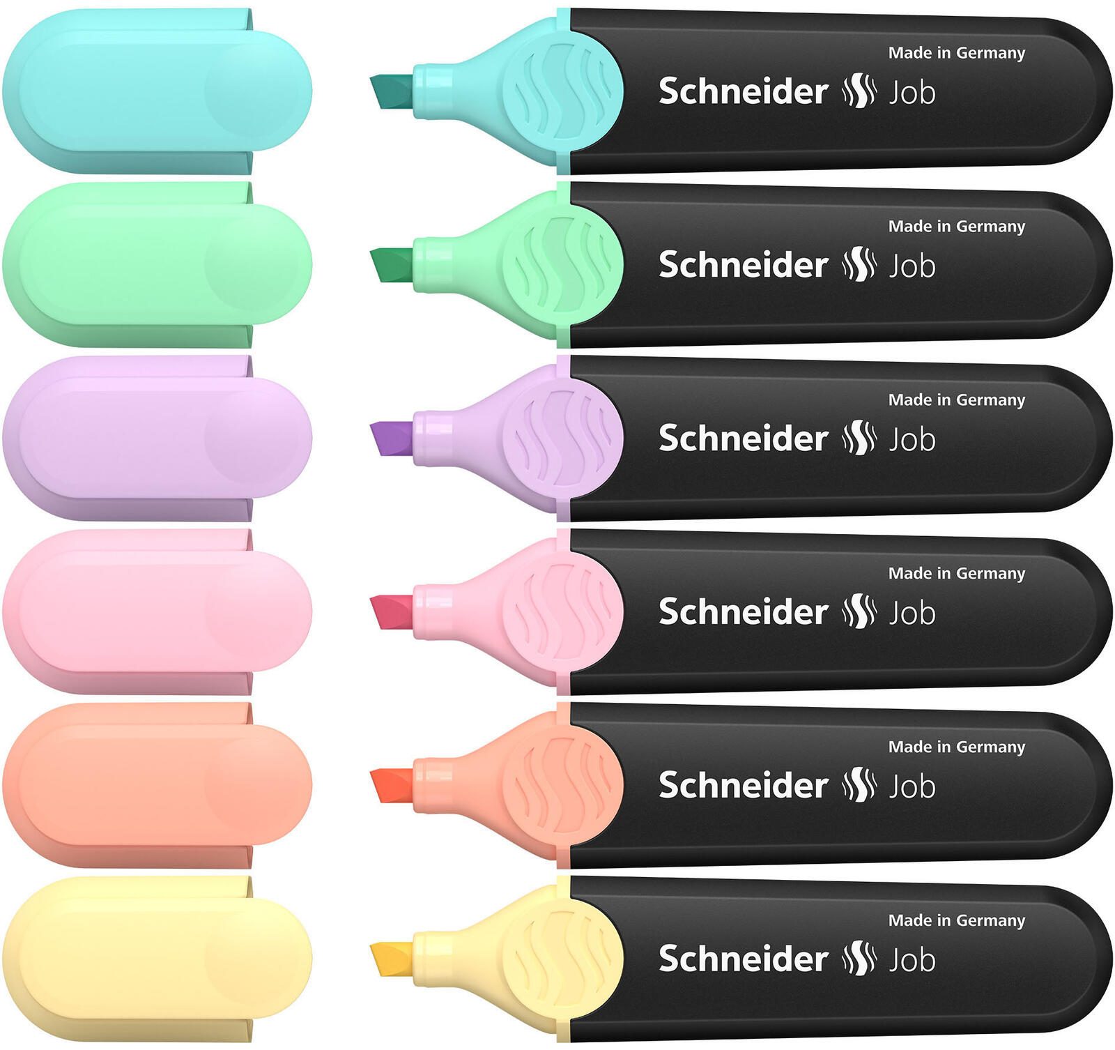 Schneider Job Pastell Textmarker Mehrfarbig