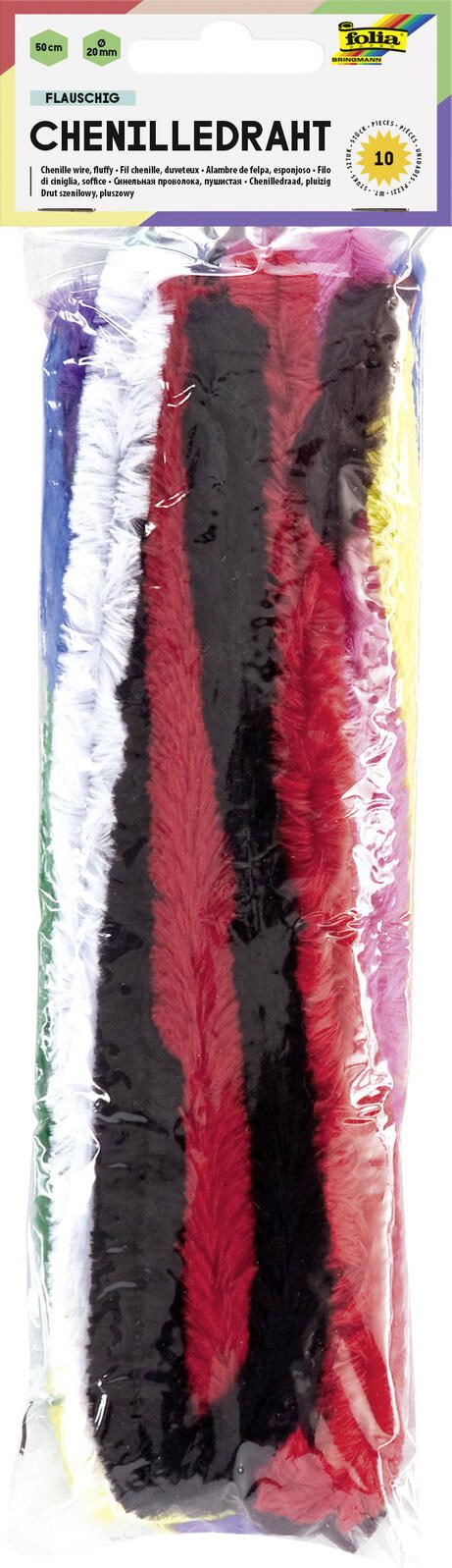 folia Pfeifenreiniger mehrfarbig