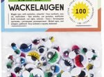 folia Wackelaugen mehrfarbig