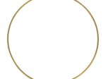 Rayher Metallring beschichtet gold