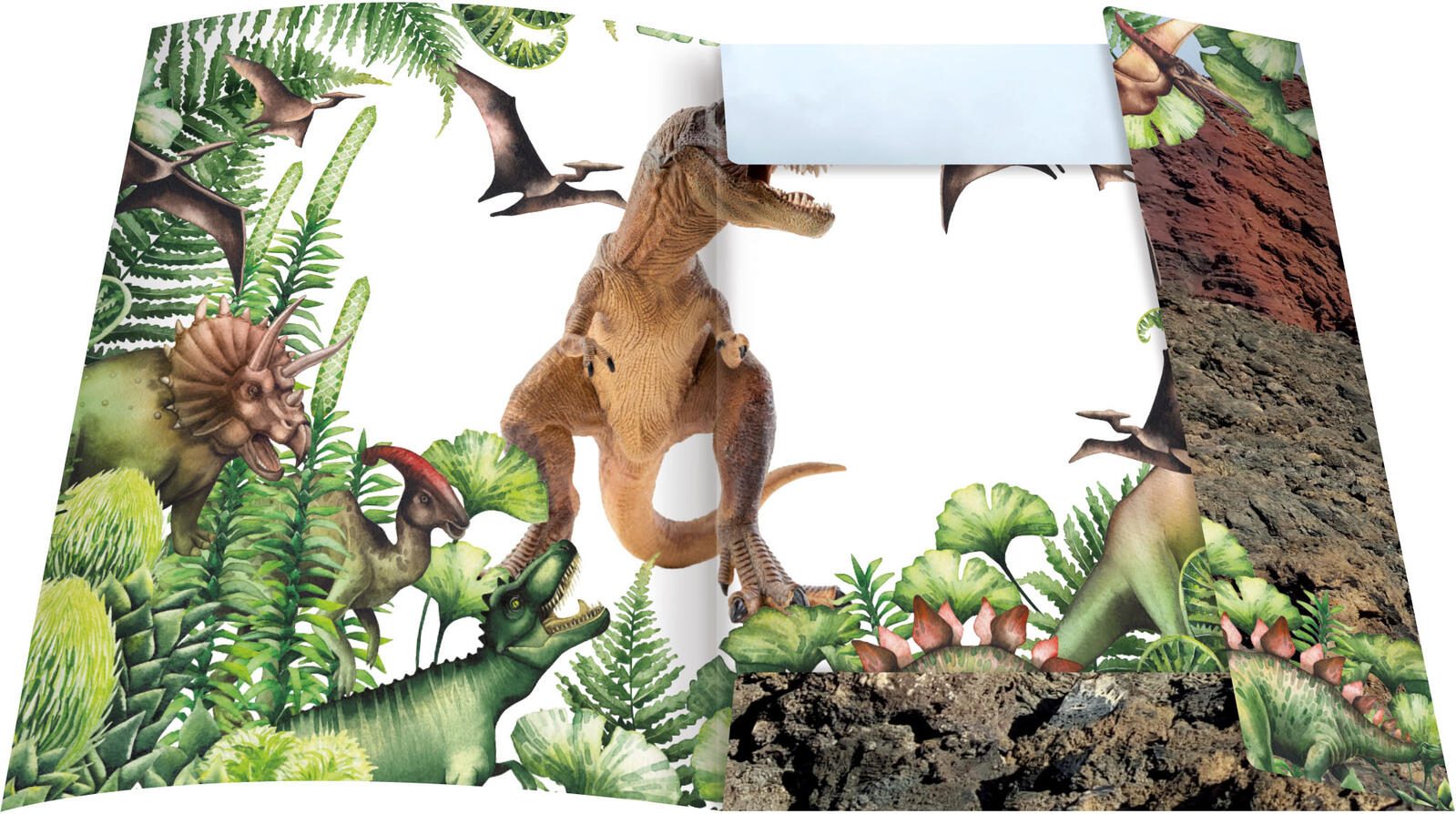 RNK-Verlag Zeichenmappe A3 T-Rex