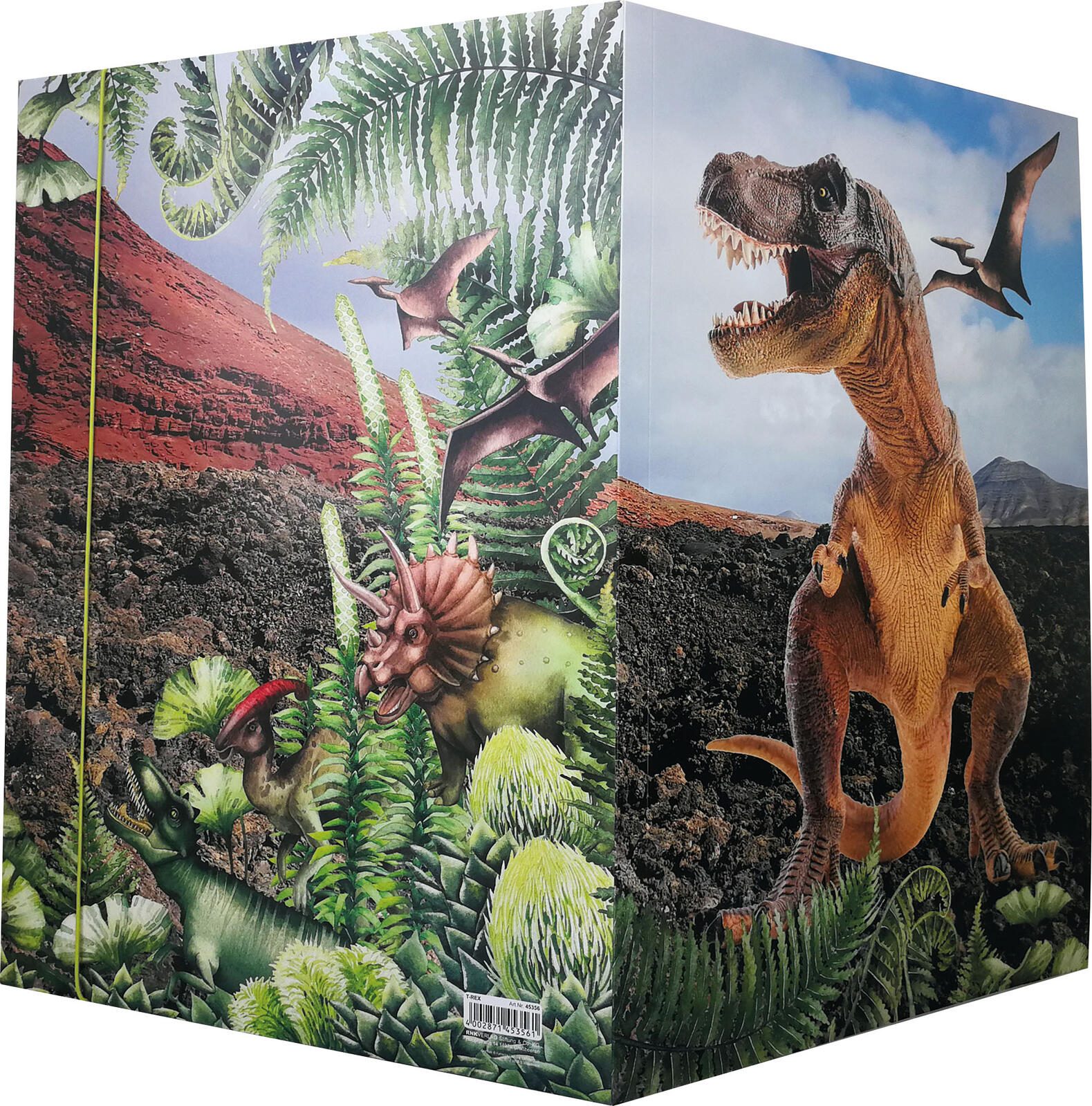 RNK-Verlag Zeichenmappe A3 T-Rex