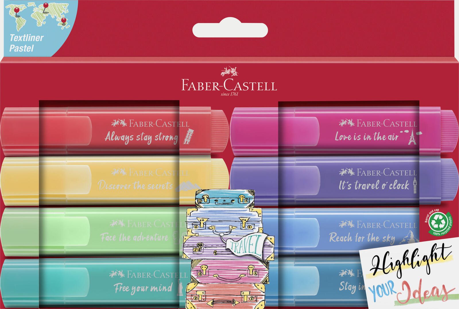 FABER-CASTELL TL 46 Textmarker Mehrfarbig