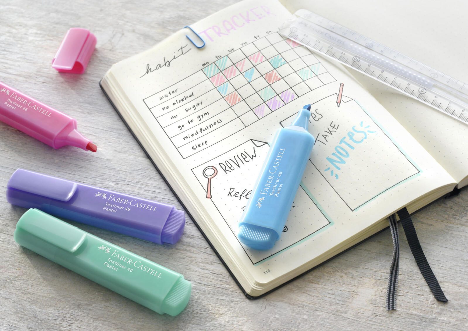 FABER-CASTELL TL 46 Textmarker Mehrfarbig