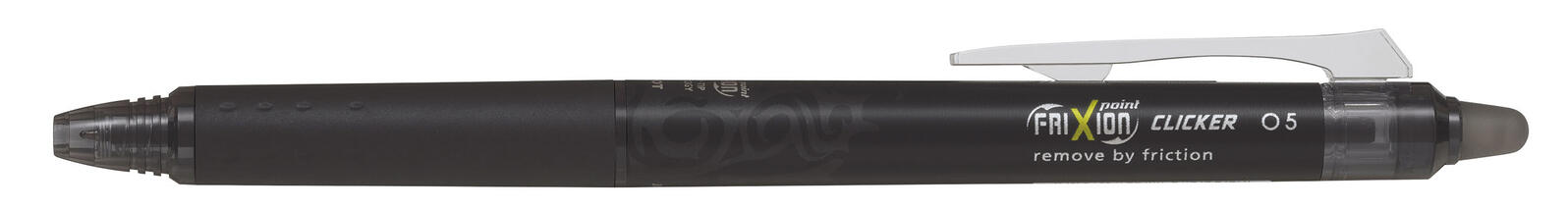 PILOT FRIXION Clicker Tintenroller 0.3 mm Schwarz