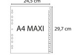 Exacompta Ordnerregister Vollformat, Überbreite 1-12 DIN A4
