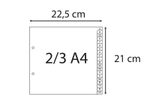 Exacompta Ordnerregister Halbformat A-Z A5