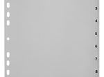 Exacompta Ordnerregister Vollformat 1-10 DIN A4