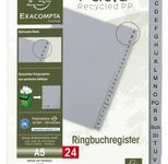 Exacompta Ordnerregister Halbformat A-Z A5