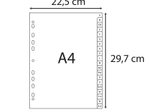 Exacompta Ordnerregister Vollformat A-Z DIN A4