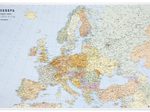 VELOFLEX Schreibtischunterlage 60,0 x 40,0 cm Europakarte