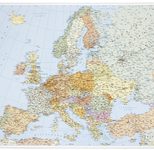 VELOFLEX Schreibtischunterlage 60,0 x 40,0 cm Europakarte