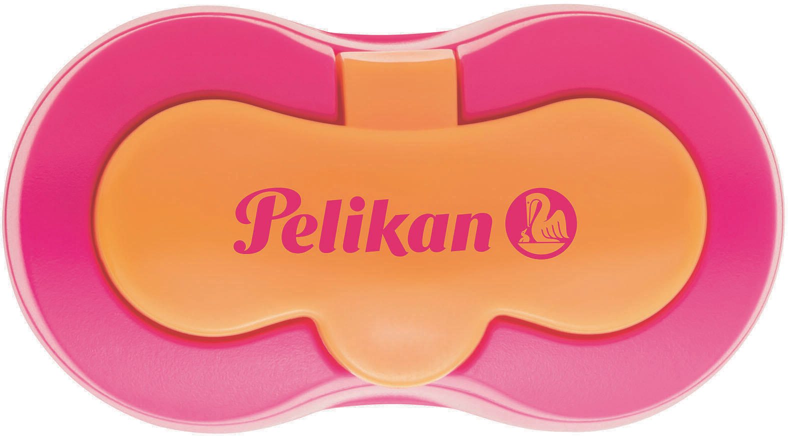 Pelikan Dosenspitzer doppelt pink/gelb