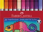 FABER-CASTELL Filzstifte Mehrfarbig 1.0 + 3.0 + 5.0 mm
