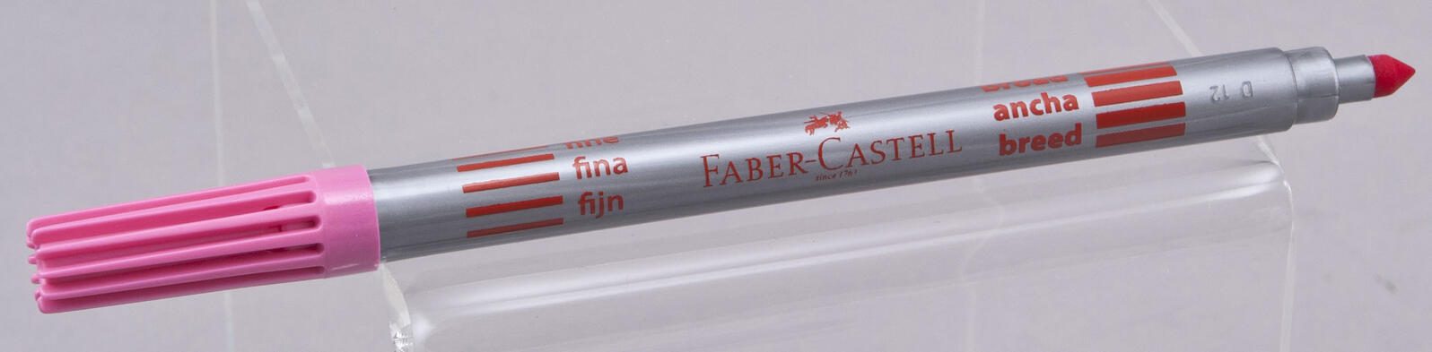 FABER-CASTELL Filzstifte Mehrfarbig 1.0 + 3.0 + 5.0 mm