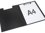 RAPESCO® Klemmbrettmappe DIN A4 schwarz