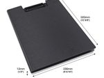 RAPESCO® Klemmbrettmappe DIN A4 schwarz