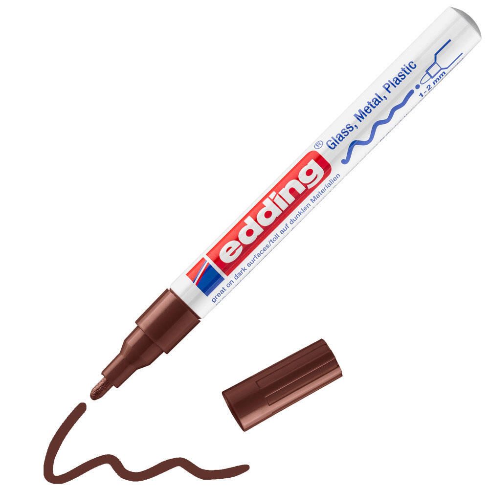edding 751 Lackmarker 1.0 - 2.0 mm Braun