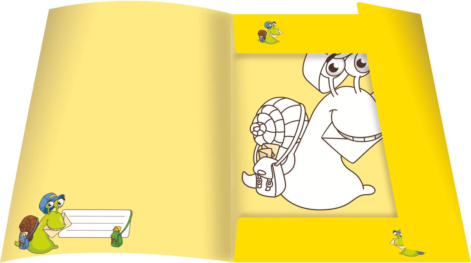 RNK-Verlag Sammelmappe DIN A4 gelb