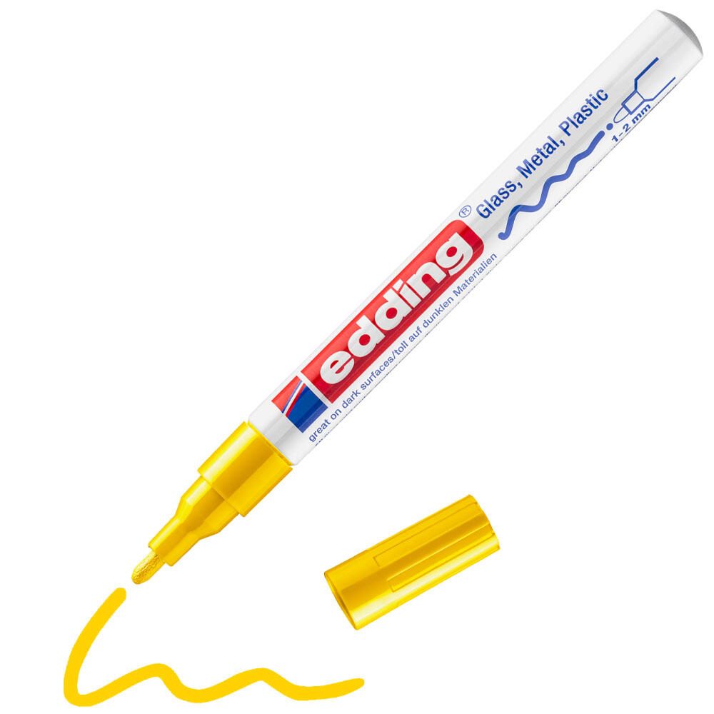 edding 751 Lackmarker 1.0 - 2.0 mm Gelb