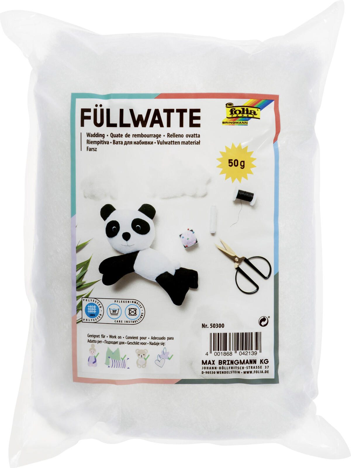 folia Füllwatte weiß