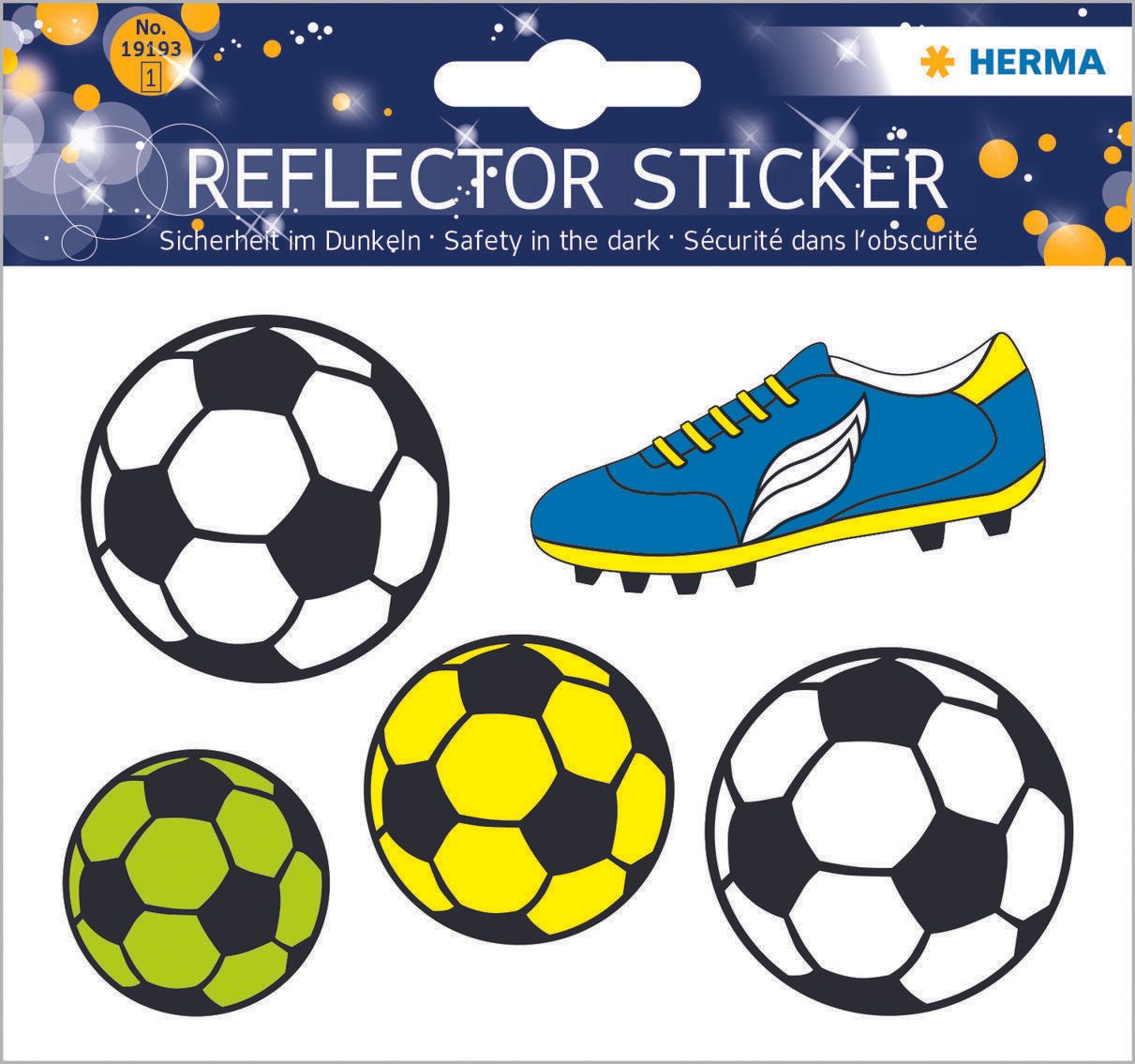HERMA reflektierende Aufkleber Ball